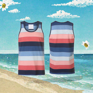 Débardeur en coton et fibre de bambou imprimé numérique 3D pour homme, respirant, séchage rapide, impression personnalisée, t-shirt de rappeur Bob Marley - Product Image 3