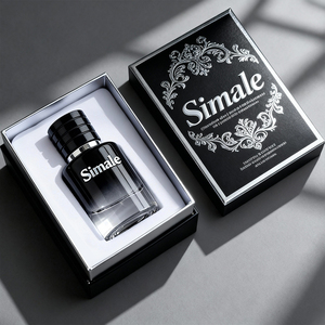 Botella de Perfume Vacía Transparente al por Mayor, 30ml 50ml 100ml, Envase de Perfume Masculino, Botella Redonda Vacía con Caja - Product Image 4