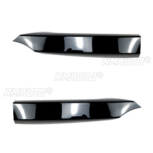 Kit carrosserie tuning noir brillant pour pare-chocs avant, lèvre de spoiler et diffuseur pour BMW Série 1 E82 E88 M-Tech 2008-2013 - Product Image 2