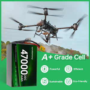 Batería de Dron de Estado Semisólido CEBATTERY 6S 12S 45000MAH 47000MAH, Paquete de Energía de Litio de Alta Seguridad para Plataformas UAV de Larga Duración - Product Image 3