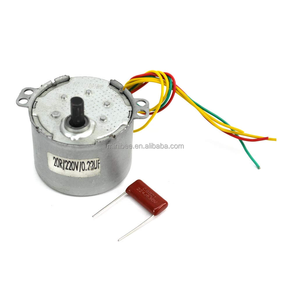 Motor plateado 20R/220V