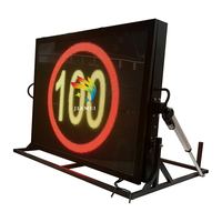 Panneau d'affichage de message variable de véhicule portatif Led Display Dynamic Vms Display Message Board