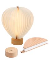 Nouveau produit 2025, lampe à air chaud en forme de montgolfière, personnalisable en couleur, avec télécommande, pour salon, chevet
