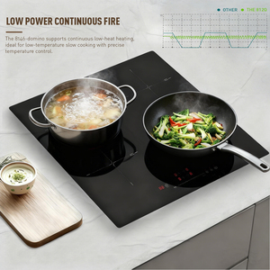 Doopen Induction Cooktop 24 In Built-In 4 Burner <b>Glass</b> Surface Digital Touch Control Household Electric Stove - Product Image 2