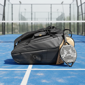 <span class=keywords><strong>Sac</strong></span> à raquettes de padel personnalisé avec logo, vente en gros, léger, imperméable, en cuir PU, <span class=keywords><strong>sac</strong></span> à dos pour raquettes de padel/tennis - Product Image 1