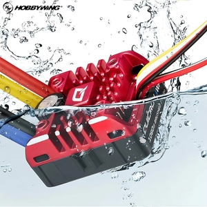 HOBBYWING Original QUICRUN WP <span class=keywords><strong>1080</strong></span> G2 80A <span class=keywords><strong>ESC</strong></span> Brushed Waterproof pour Pièces de Voiture RC pour Voiture d'Escalade 1/10 Accessoires de Voiture RC - Product Image 5