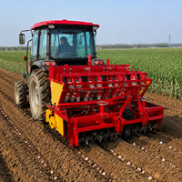 Semoir à ail haute performance pour tracteur – Équipement de plantation d'ail de précision monté sur tracteur