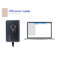 Lector de RFID UHF Portátil Android IOS Plug and Play, 860-960mhz, Grabador RFID USB para Lectura desde Teléfono Móvil, Sistema Windows