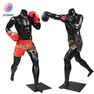 Mannequins de <span class=keywords><strong>boxe</strong></span> de sport musculaire masculin noir mat sans tête à vendre - Product Image 1
