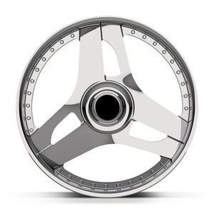 Jantes SY-1071 à 3 branches, noires, 2 pièces, 19 pouces, 5x120, en alliage sport, personnalisées 6061-T6 pour Pick-up RAM, Toyota, <span class=keywords><strong>Dodge</strong></span>, Chevrolet - Product Image 3