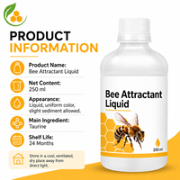 Liquide attractif pour abeilles de 250 ml, haute performance, appât liquide pour nuages d'abeilles, pour boîte à nuages d'abeilles, fournitures d'apiculture
