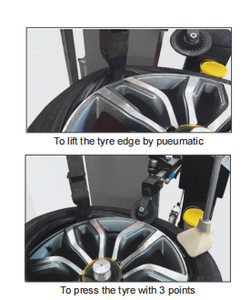 GC-550 Automatic Truck <strong>Tire</strong> <strong>Changer</strong> 220V 1.1kW Motor Power for Cars/<strong>Motorcycles</strong>/Trucks Automatic Vehicle Tyre <strong>Changer</strong> - Product Image 3