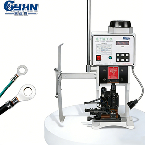 <span class=keywords><strong>Machine</strong></span> de sertissage de bornes semi-automatique silencieuse pour faisceaux de câbles, avec alimentation automatique et matrice OTP de précision - Product Image 2