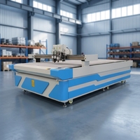 Automatische 1625 CNC Oscillerende Messen-snijmachine Digitale Snijmachine voor Lederen Schoenen Tassen Stof Schuim Pakking