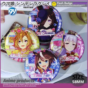 UMA เข็มกลัดสองมิติลายอนิเมะมีประกายสีเงินแบบใหม่ - Product Image 3