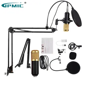 Großhandel Professionelle Kondensator Sound Aufnahme BM-800 Mikrofon mit Shock Mount NB-35 für Radio Braodcasting Singen