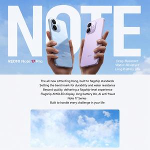 <span class=keywords><strong>Xiaomi</strong></span> REDMI <span class=keywords><strong>Note</strong></span> 17 <span class=keywords><strong>Pro</strong></span> 5G ของแท้จากโรงงาน 8GB+<span class=keywords><strong>256GB</strong></span> หน้าจอ AMOLED 6.83 นิ้ว 120Hz Octa Core สมาร์ทโฟน 5G พร้อมระบบชาร์จเร็ว - Product Image 2