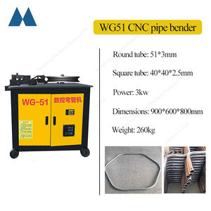 WG26 WG38 WG51 WG76 Tubo Redondo Dobrador De Tubo Quadrado CNC Moldes Personalizados Máquina De Dobra De Tubos De Aço Inoxidável - Product Image 4
