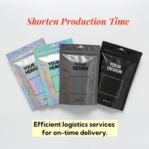 Custom OEM Eyelash Tint Bags <b>Light</b>-Blocking Mylar Pouches Wholesale Packaging for Beauty Salon - Product Image 3