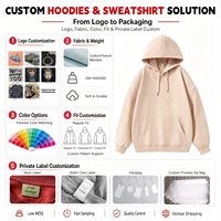 Sweat à capuche unisexe de haute qualité, épais, streetwear pour hommes, impression et broderie, design personnalisé, sweat à capuche surdimensionné