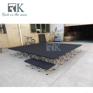 เวทีพกพาพร้อมแท่นยกอะลูมิเนียมสำหรับงานดนตรีกลางแจ้งและคอนเสิร์ต - Product Image 2