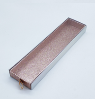 Boîte à épiler pour Nail Art de forme personnalisable Nouvel emballage doublé d'éponge Impression en relief Revêtement UV Stratification mate