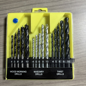 Juego <span class=keywords><strong>de</strong></span> Brocas Multiusos <span class=keywords><strong>de</strong></span> 9/15/16 Piezas, Brocas Mixtas para Mampostería y Madera, Juego <span class=keywords><strong>de</strong></span> Brocas Completas para Metal, Madera, Hormigón, Todo Uso - Product Image 5