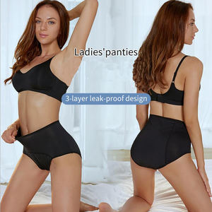 Bragas menstruales a prueba de fugas, ropa interior, pantalones fisiológicos para mujer, calzoncillos impermeables, lencería femenina de talla grande - Product Image 2