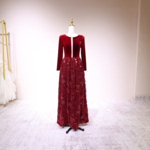 Shop Online Mother of the Bride Beach Wedding Dress Lace with Rhinestones  Design