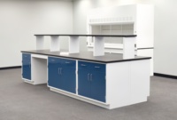 Banc de travail chimique et physique avec armoire, mobilier de laboratoire dentaire, tables de laboratoire pour salle blanche, tests alimentaires, laboratoire pharmaceutique