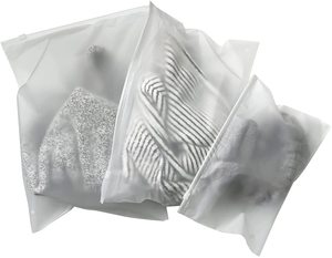 Plastic Zip Bags for Packaging Small Zip lock Bags for Jewelry Plastic Bags Luggage Organiser Pouch