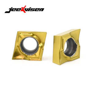 Jeekvisen CCGT060202-YL OEM Supported <b>Square</b> Carbide Cutting Insert Hard Alloy for Milling Machines with PCD Coating - Product Image 4