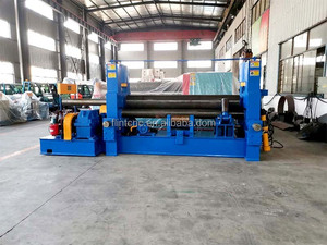 Machine à rouler les plaques à 3 rouleaux universelle automatique CNC de marque W11S FLINT, <span class=keywords><strong>acier</strong></span> inoxydable, aluminium, <span class=keywords><strong>acier</strong></span> haute résistance AR400F - Product Image 5