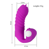 Fabrikpreis Großhandel Zungen-Leck-Vibrations-Fingerhülle für Frauen Paare Tragbarer G-Punkt-Massager Klitoris-Stimulator
