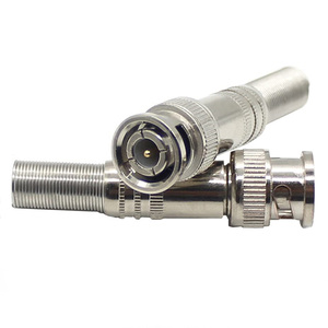 High Quality Factory Male RG59 RG6 Coaxial BNC PIN <b>Connector</b> Plug CCTV <b>Quick</b> Screw BNC <b>Connector</b> - Product Image 5