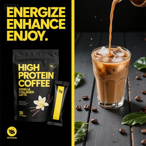 กาแฟโปรตีนเห็ดสำเร็จรูปแบบซอง ชงง่าย ปริมาณน้อยสั่งซื้อได้ ช่วยบำรุงสมองและฟื้นฟูกล้ามเนื้อ - Product Image 3