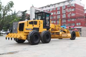 เครื่องจักรก่อสร้างที่ใช้ในการเกรดมอเตอร์พร้อมส่วนประกอบหลัก-กระปุกเกียร์และเครื่องยนต์รับประกัน1ปี - Product Image 2