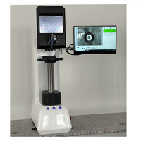 Durómetro Brinell Automático con Control por Software de PC, Elevación y Descenso del Eje Z con un Solo Botón, Medidor de Dureza Brinell HB