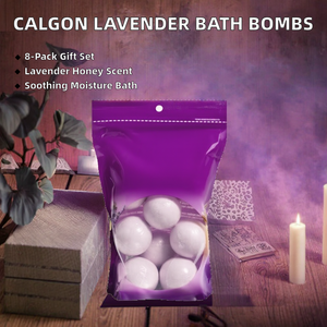 Bombas de Baño Calgon Take Me Away Lavender Honey, Hidratantes y Relajantes de Lujo - Product Image 2
