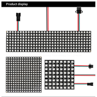 Affichage de matrice LED programmable couleur pleine LED RGB de Shenzhen, 16*16cm, écran LED SMD