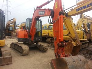 Excavatrice Doosan DH60-7 d'occasion, d'origine, très demandée, peu d'heures de travail, haute qualité, moteur Doosan - Product Image 2