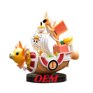 Set de Juguetes de Barco 3D Personalizables de Plástico <span class=keywords><strong>Going</strong></span> <span class=keywords><strong>Merry</strong></span> & Thousand Sunny - Modelos de Anime para Fabricación OEM, Producto Semielaborado - Product Image 1