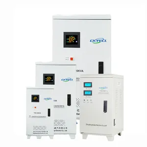 家庭用高精度自動AC電圧レギュレータ単相140V-260V 90V-260V 15KVA 15000VAスタビライザーAVR