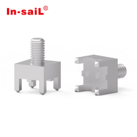 Entretoises et supports SMT M3x11 pour soudure par refusion, insertion filetée pour montage en surface sur PCB, en acier étamé, en rouleau, pour automatisation