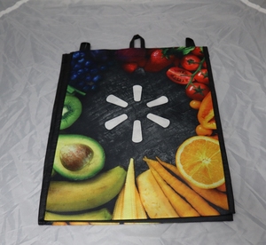 Custom Eco-Friendly Recyclable Full-Color Laminated Non Woven Tote Bag Promotional Shopping <b>Handbags</b> - Product Image 2