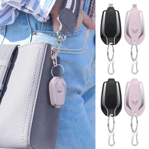 Mini <span class=keywords><strong>batterie</strong></span> <span class=keywords><strong>externe</strong></span> de charge rapide d'usine 1500mAh, <span class=keywords><strong>batterie</strong></span> <span class=keywords><strong>externe</strong></span> de poche Android type-C, porte-clés, chargeur d'urgence pour <span class=keywords><strong>iPhone</strong></span> - Product Image 2