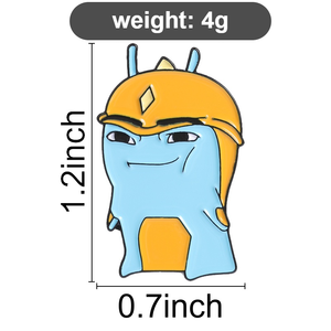 Ensemble de pin's en émail <span class=keywords><strong>Slugterra</strong></span> créatifs, badges métalliques amusants à l'effigie de <span class=keywords><strong>Slugs</strong></span> d'anime, pin's de revers mignons de dessins animés, accessoires d'art en gros - Product Image 6