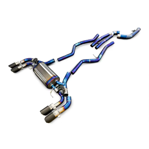 Sistema de Escape Catback de Titanio para M340i G20 B58 3.0T 2018-2023 con Sistema Valvetronic y Válvulas de Control Remoto - Product Image 2