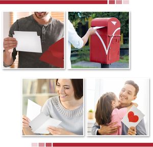 Fournitures d'expédition, papier kraft pour envoi postal, enveloppes rigides en carton pour photos, enveloppes blanches avec adhésif pour documents - Product Image 4