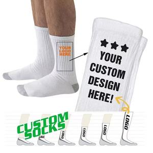Wholesale Custom Logo <b>Men's</b> <b>Socks</b> Cotton Bamboo Compression <b>Socks</b> for Running <b>Sports</b> Athletic Fashion Casual <b>Socks</b> Supplier - Product Image 1